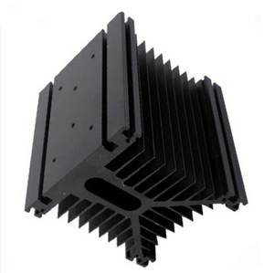 Industrielles eloxiertes Aluminium Kundenspezifische Profile Elektronische Aluminium-Kühlkörper-Extrusion