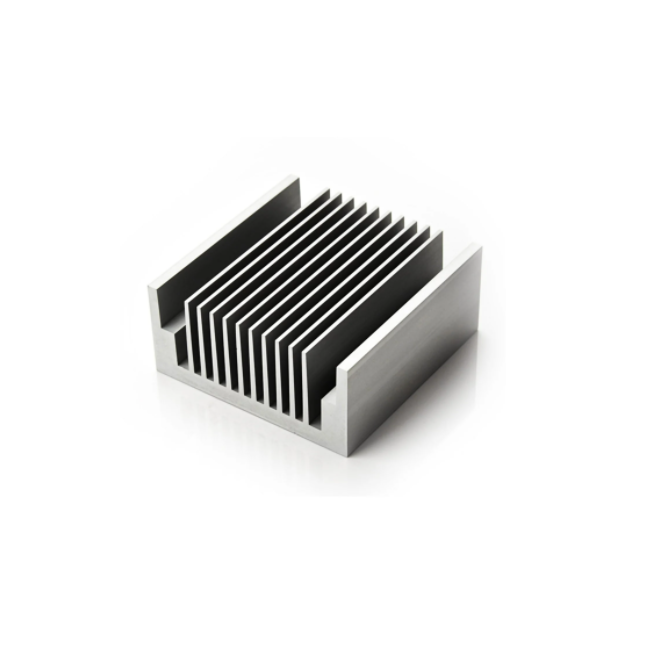 Kundenspezifisches Aluminium-Kühlkörper-Profil CNC-Arbeitsservice