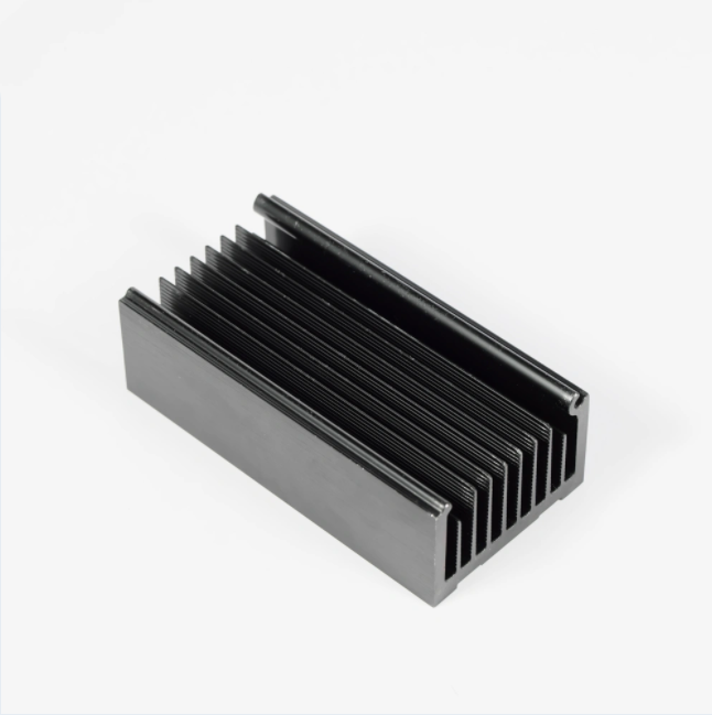 Benutzerdefinierte Holzkohle-graues eloxiertes Kühlkörper-Extrusion Aluminium-Profil