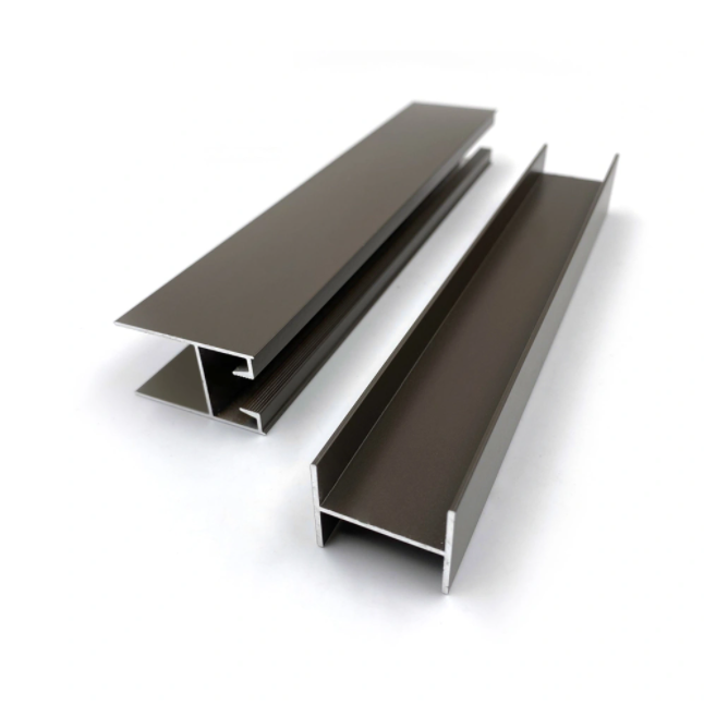 Customized Die Profile Storefront Unitible Invisible Aluminium Frame Profile